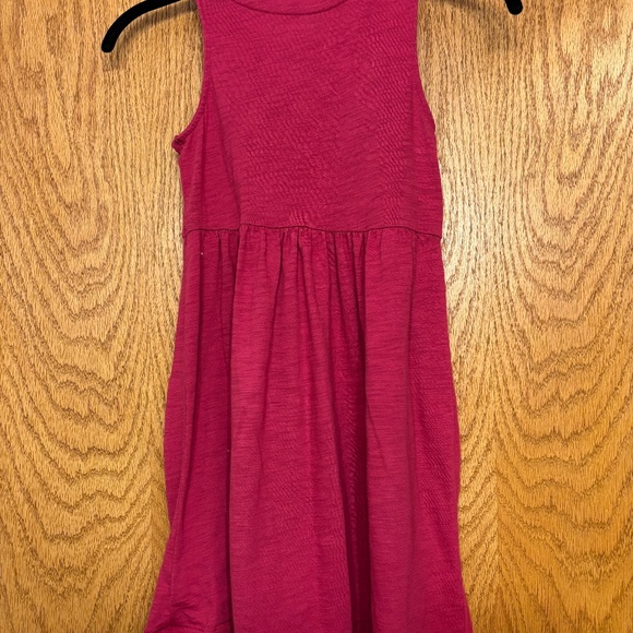 Old Navy Girls Raspberry Sleeveless Jersey Dress – Size M (8) - Picture 4 of 4